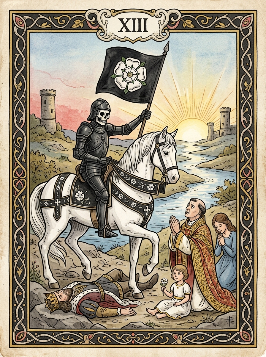 A Morte no Tarot — significado no amor, carreira e conselho