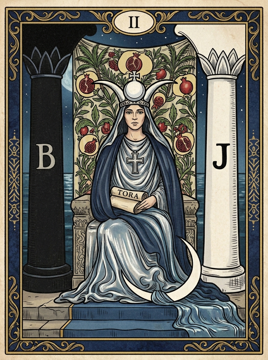 A Sacerdotisa no Tarot — significado no amor, carreira e conselho