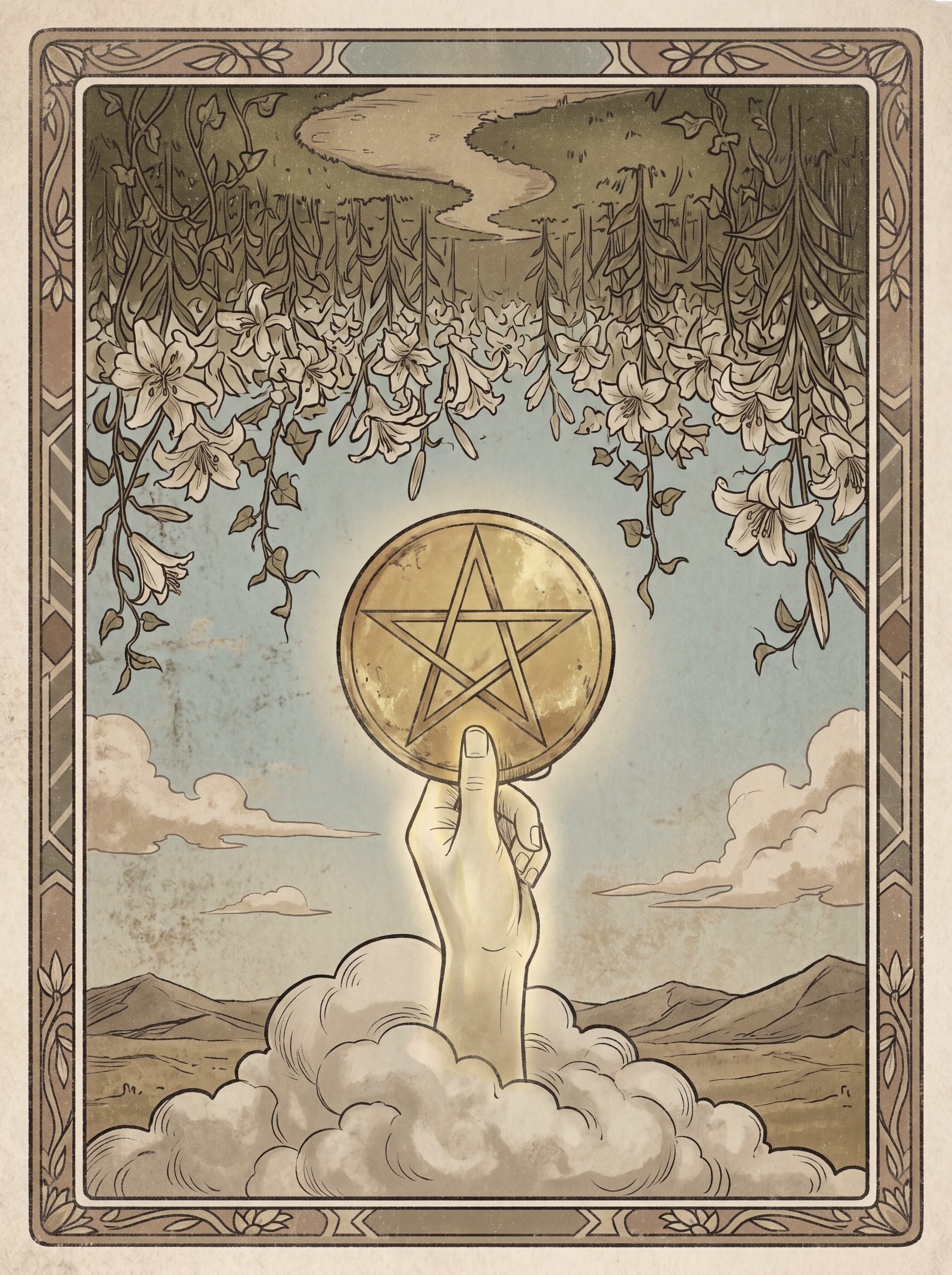 Ás de Ouros no Tarot — significado no amor, carreira e conselho — reversed