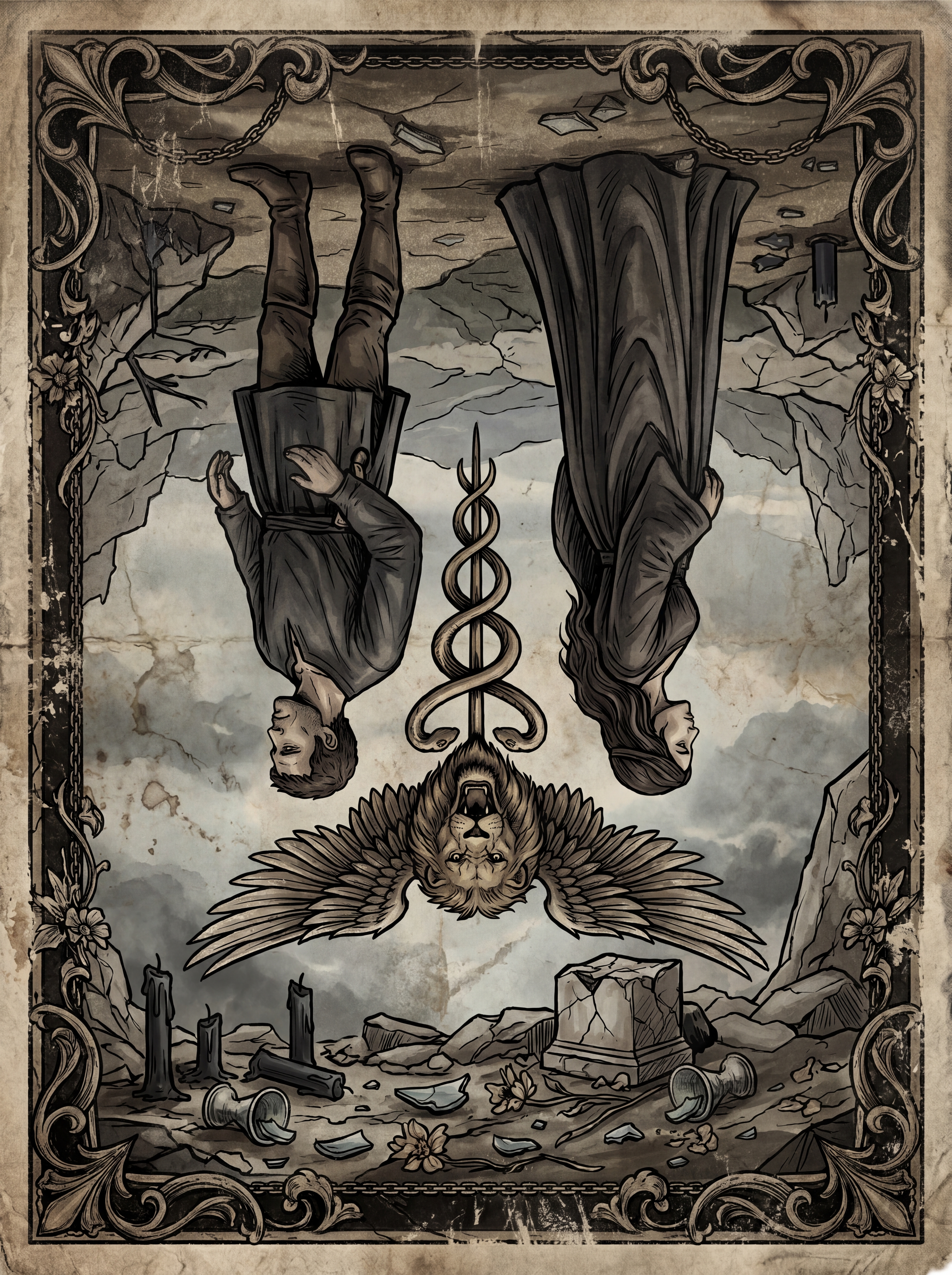 Dois de Copas no Tarot — significado no amor, carreira e conselho — reversed