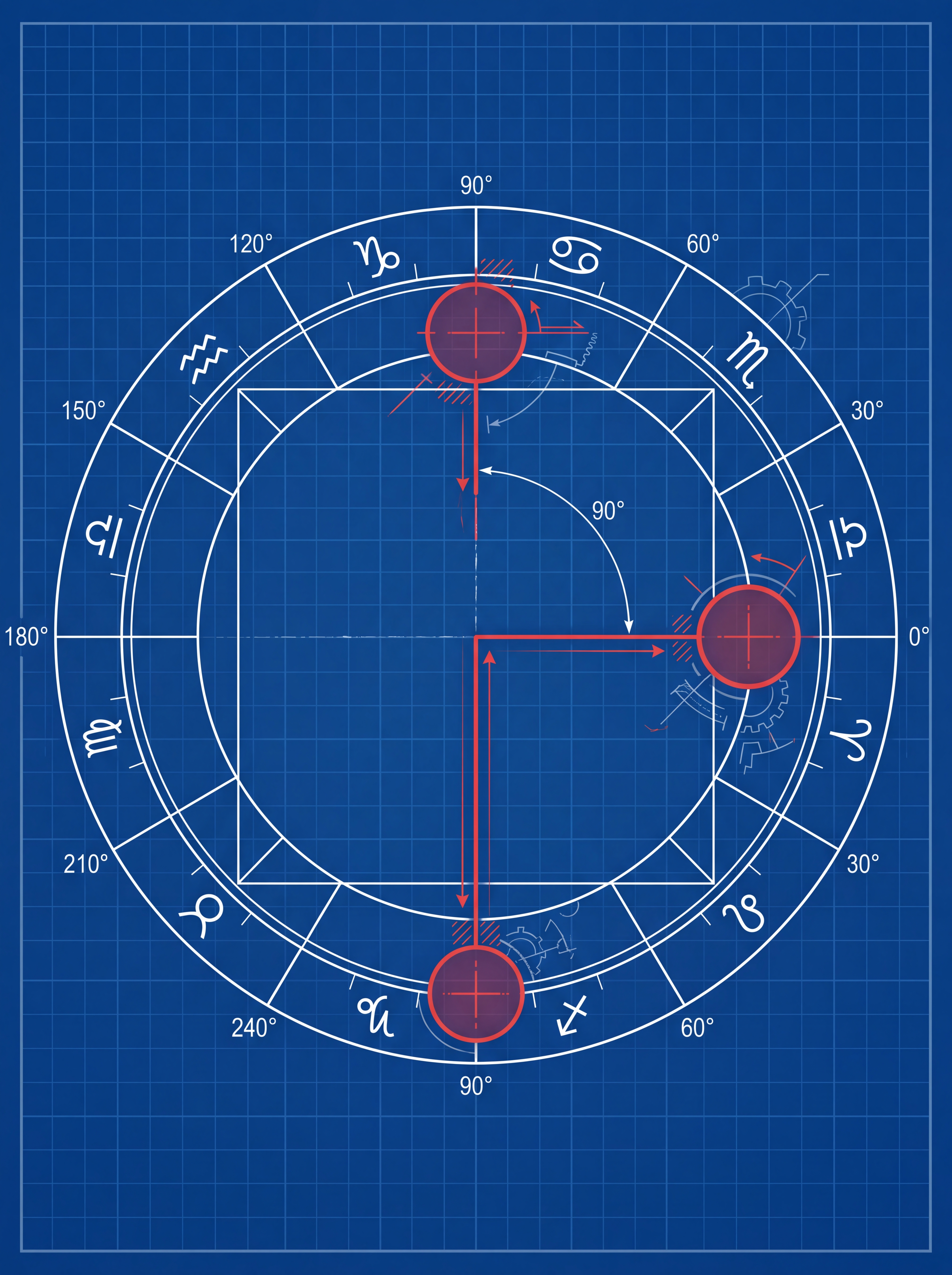 Quadratura (90°) — diagram