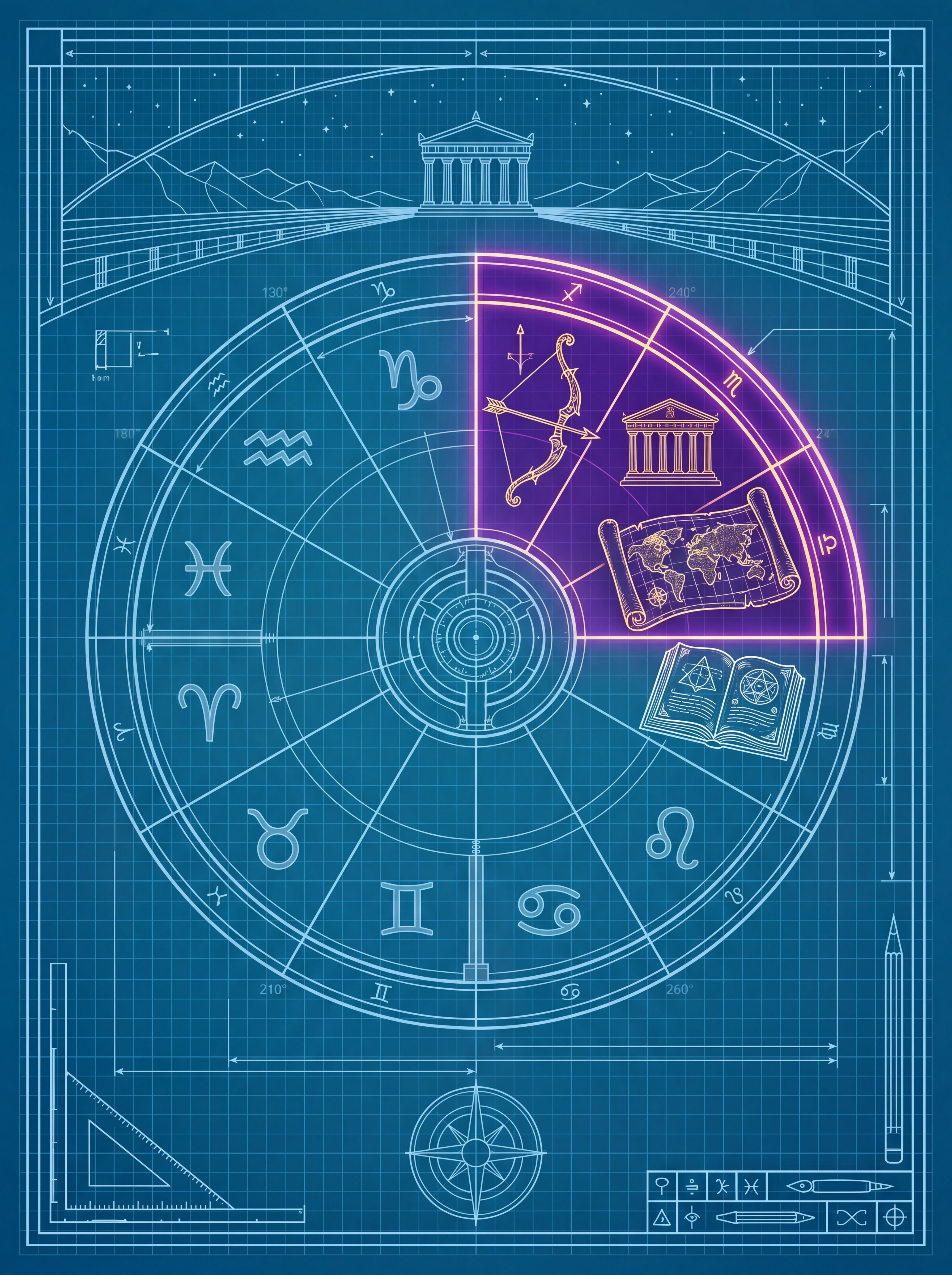 Casa 9 — Viagem, estudo superior, filosofia — diagram