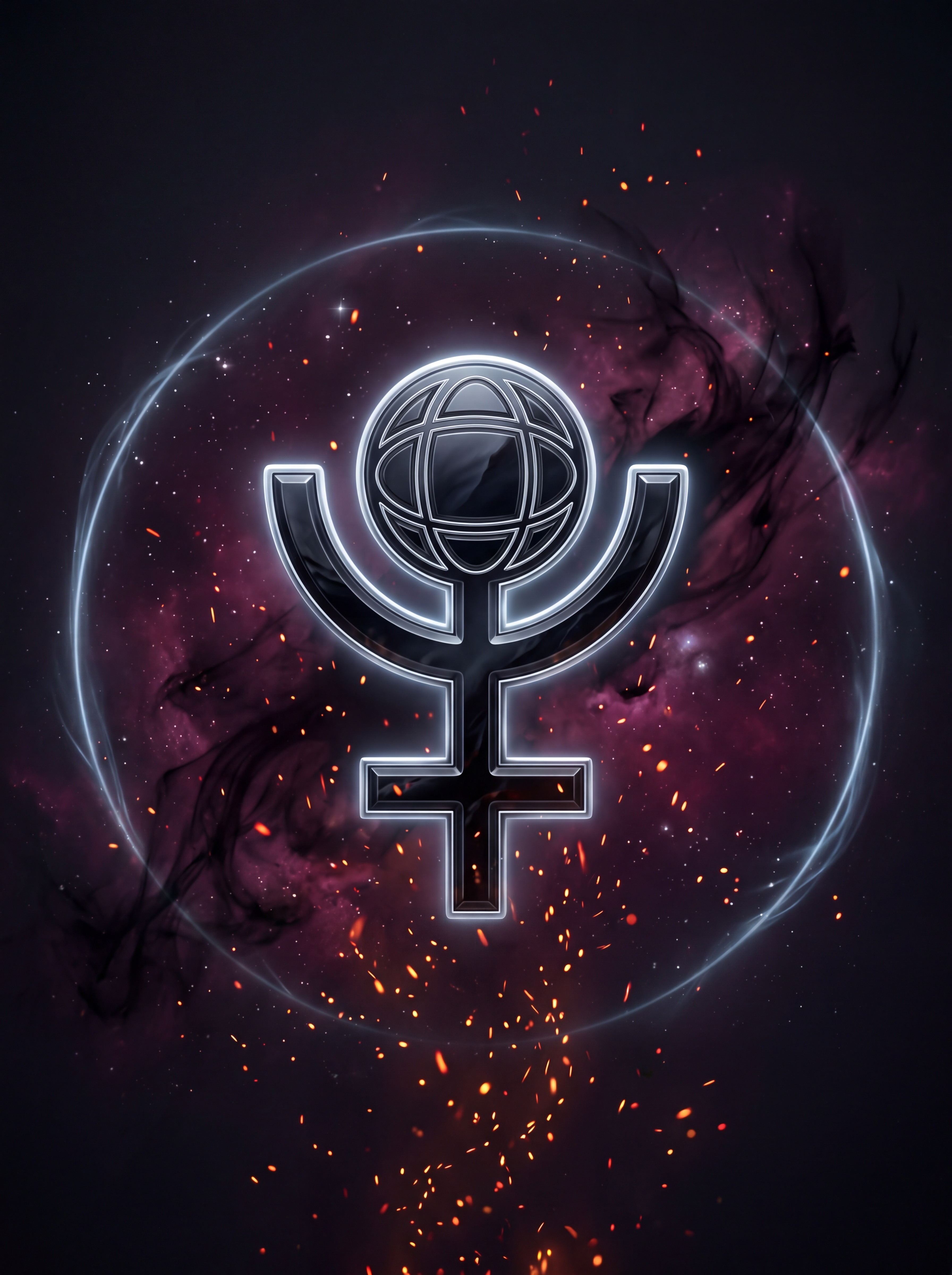 Plutão na astrologia — symbol